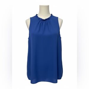 Amazon Royal Blue Sleeveless Blouse
